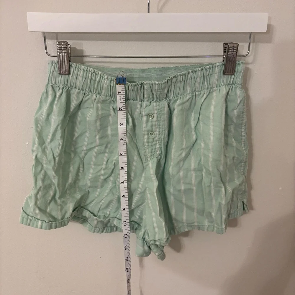 Mint Green Women's Lounge Shorts - Picture 6 of 6